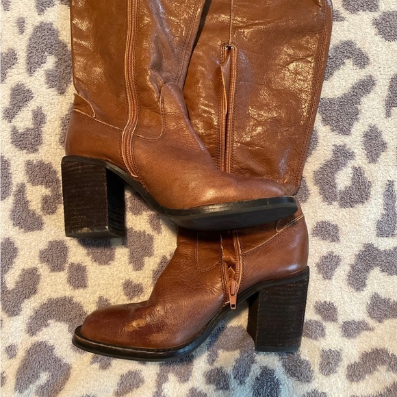 Jeffrey Campbell genuine leather boots women’s size 6 - Picture 5 of 5